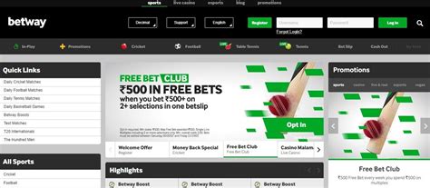 betway betting india